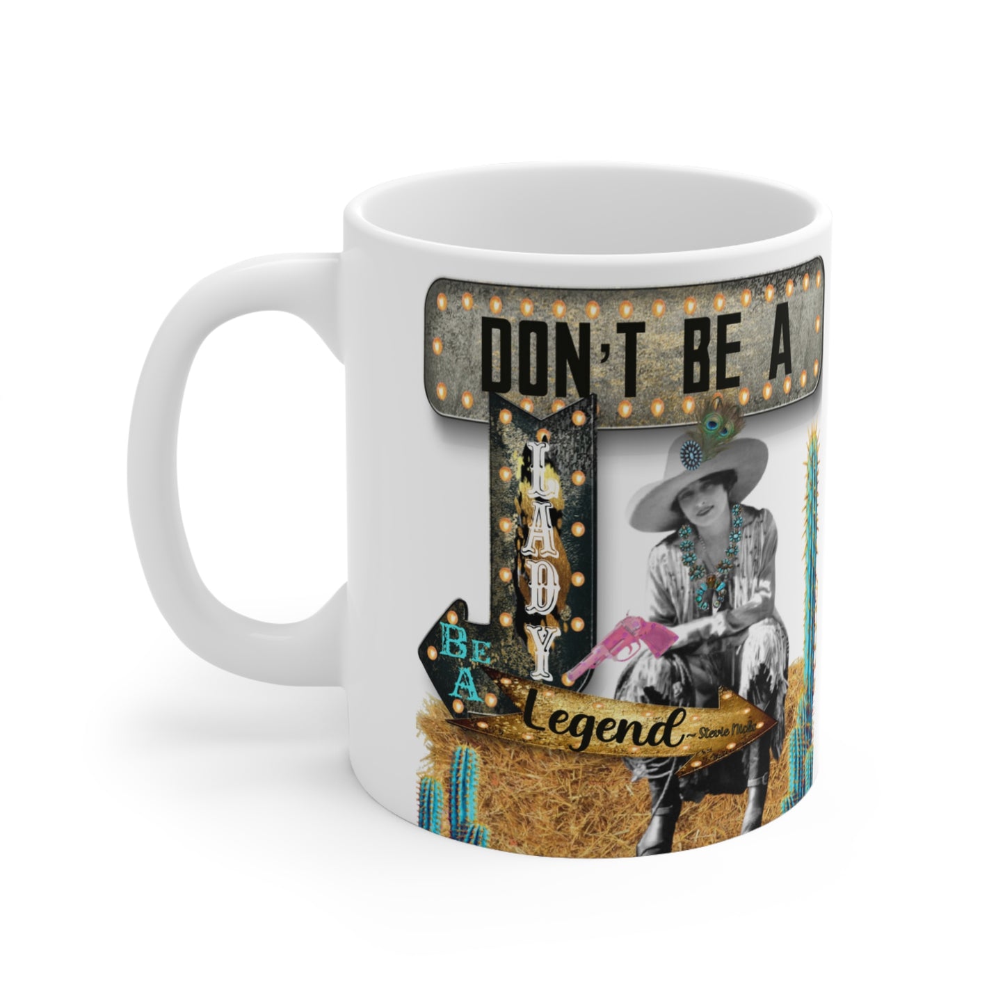 Don’t Be a Lady Ceramic Mug 11oz