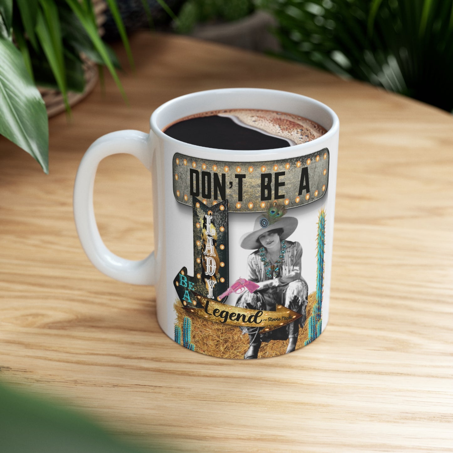 Don’t Be a Lady Ceramic Mug 11oz