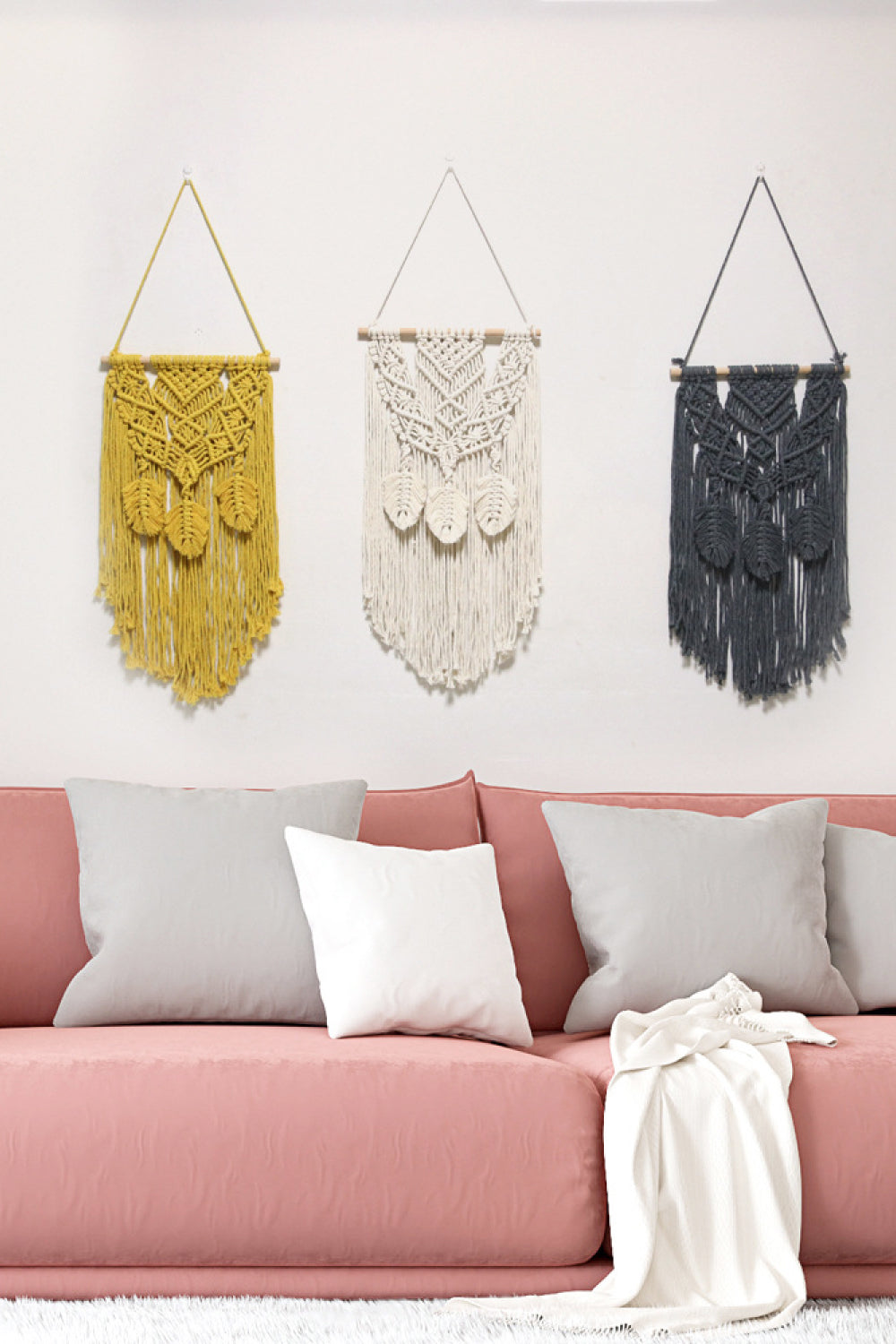 Fully Handmade Fringe Macrame Wall Hanging