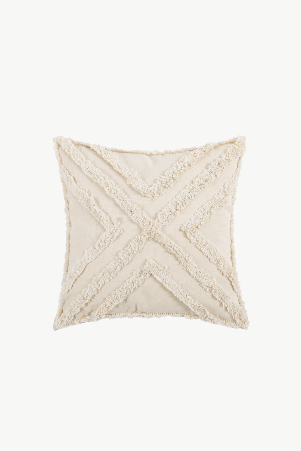 Fringe Decorative Throw Pillow Case