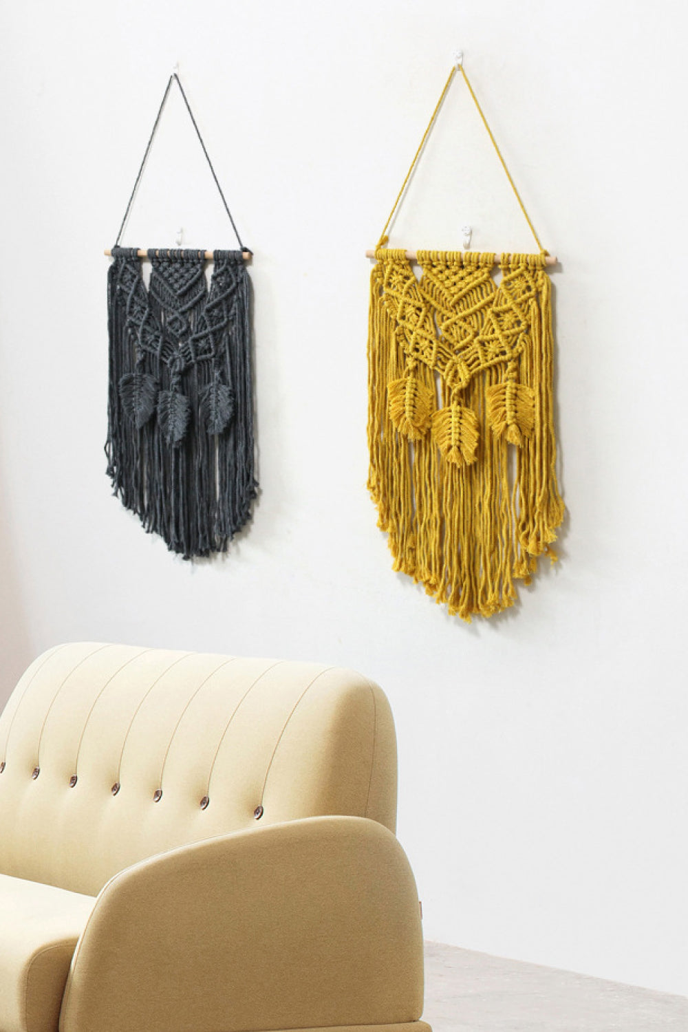 Fully Handmade Fringe Macrame Wall Hanging